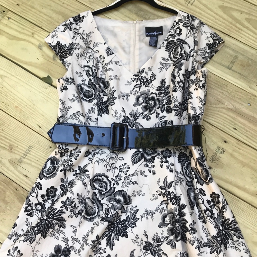 Positive Attitude- size 16 - Fit & Flare